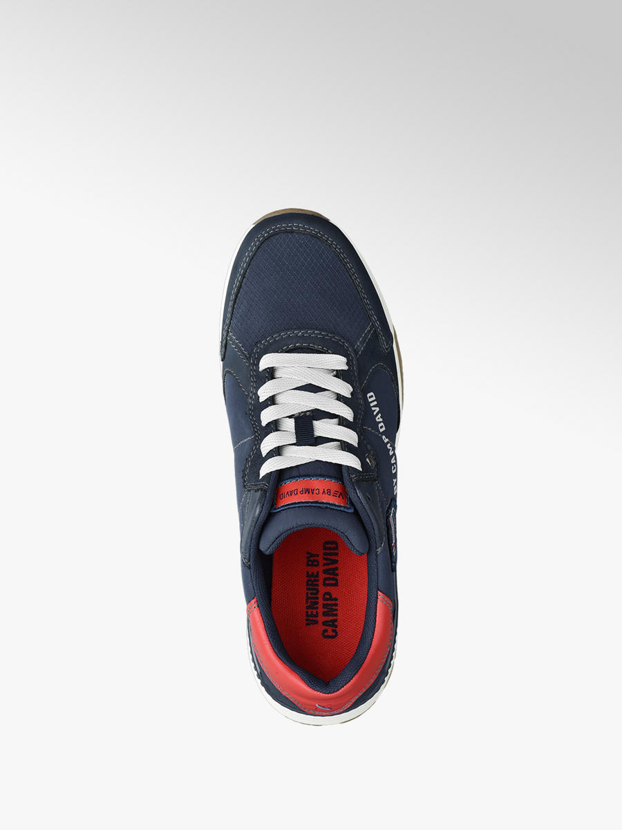 Männer Sneakers von venture by Camp David in blau Camp David Schuhe blau Leinen mit modischer